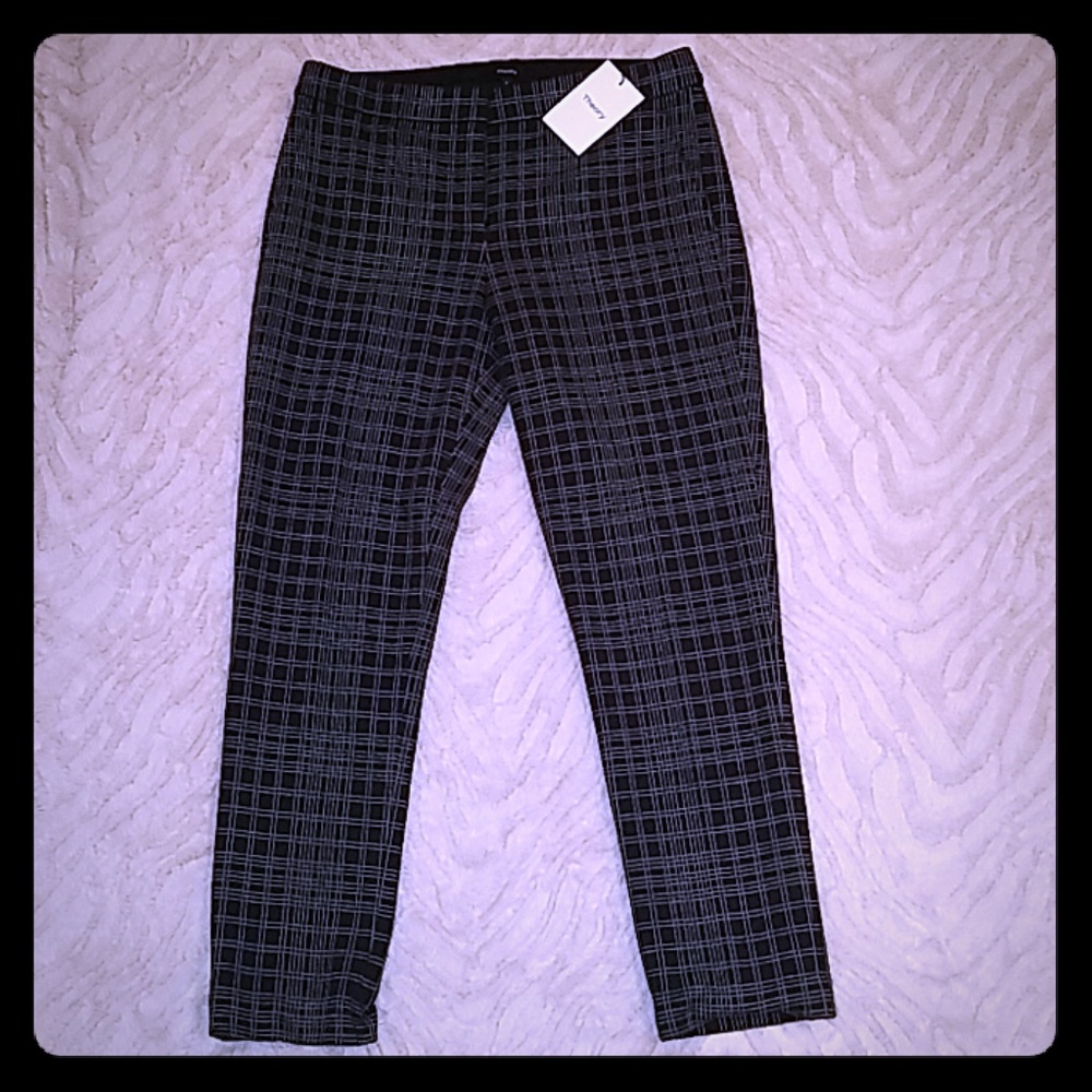 NWT Theory comfy stretch ankle cropped pants
